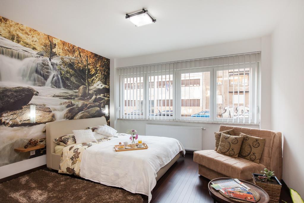 Zagrebrent Apartments Pokoj fotografie