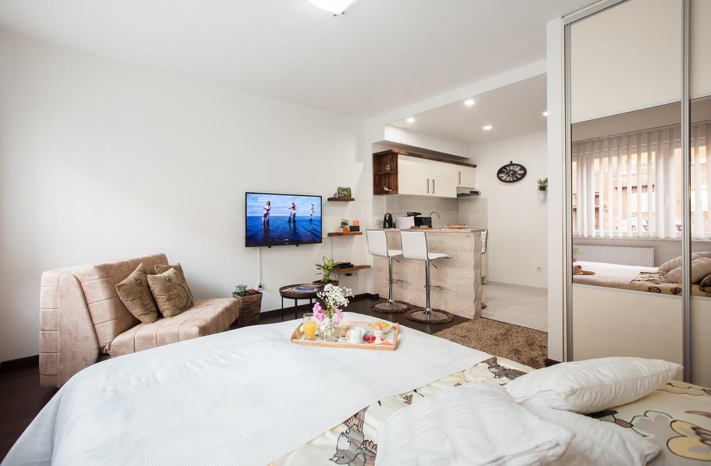 Zagrebrent Apartments Pokoj fotografie